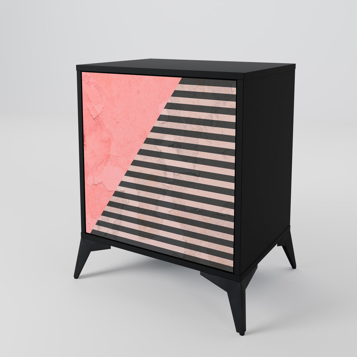 GLAMOROUS STRIPE Aparador de 1 Porta
