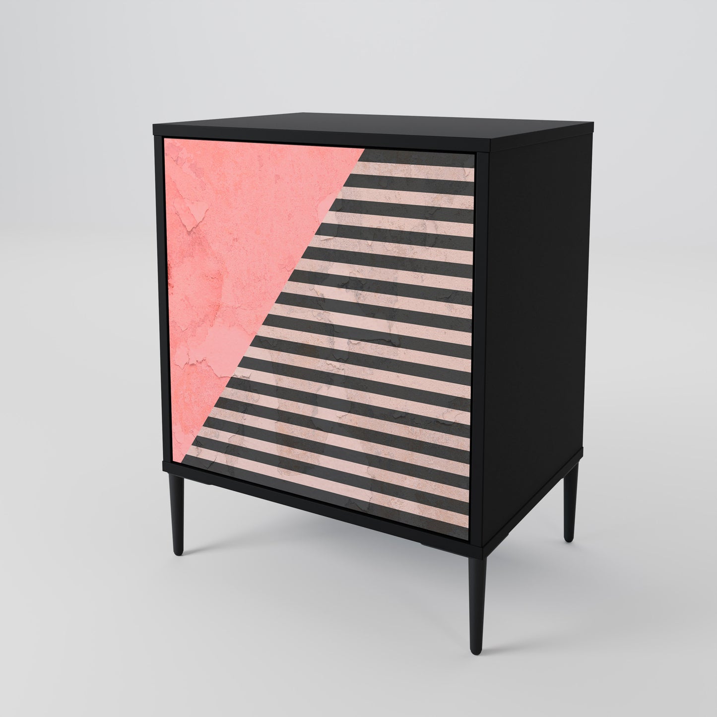 GLAMOROUS STRIPE Aparador de 1 Porta