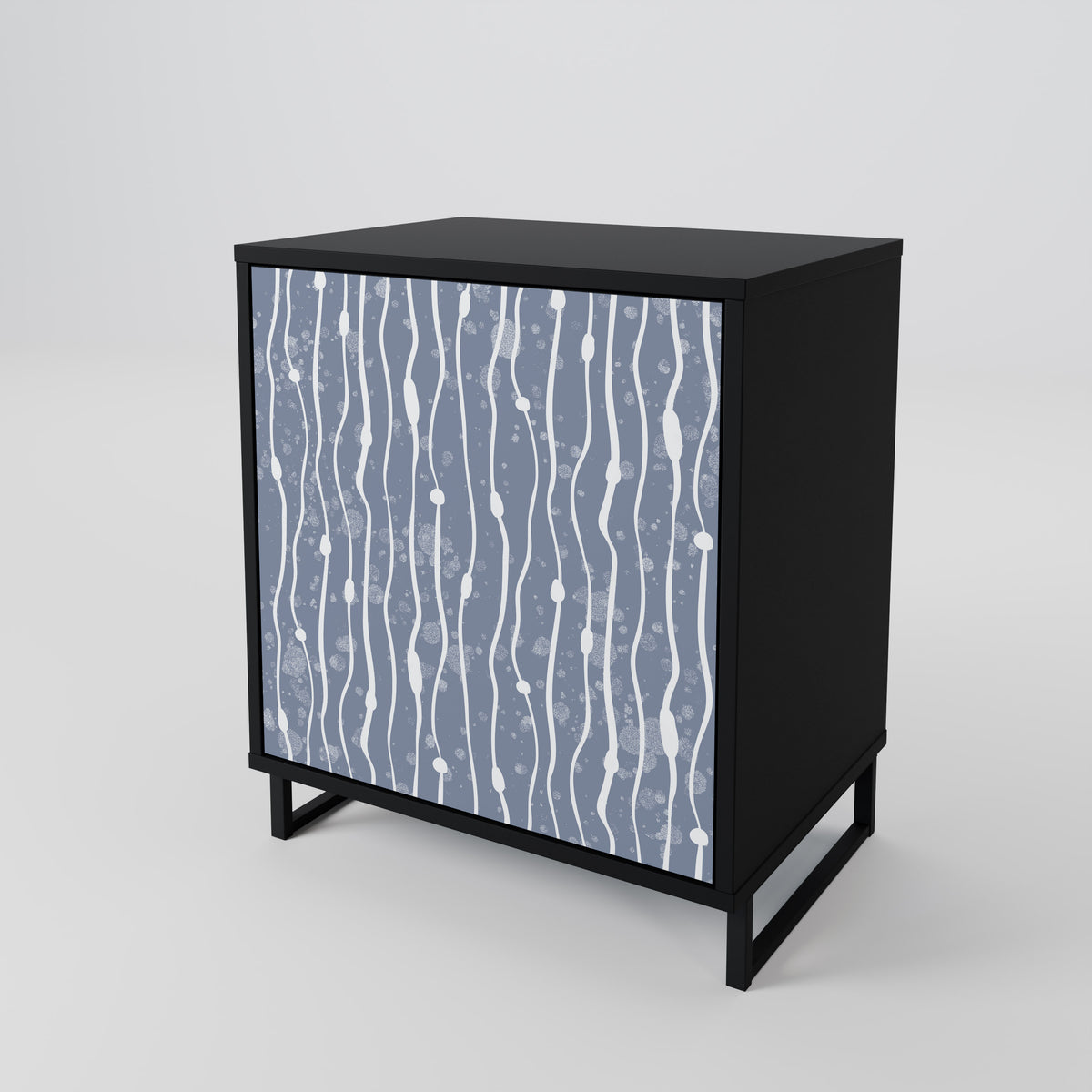 GRAPHITE RAIN Aparador de 1 Porta