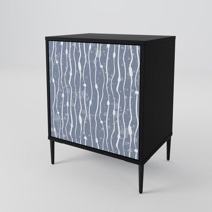 GRAPHITE RAIN Aparador de 1 Porta