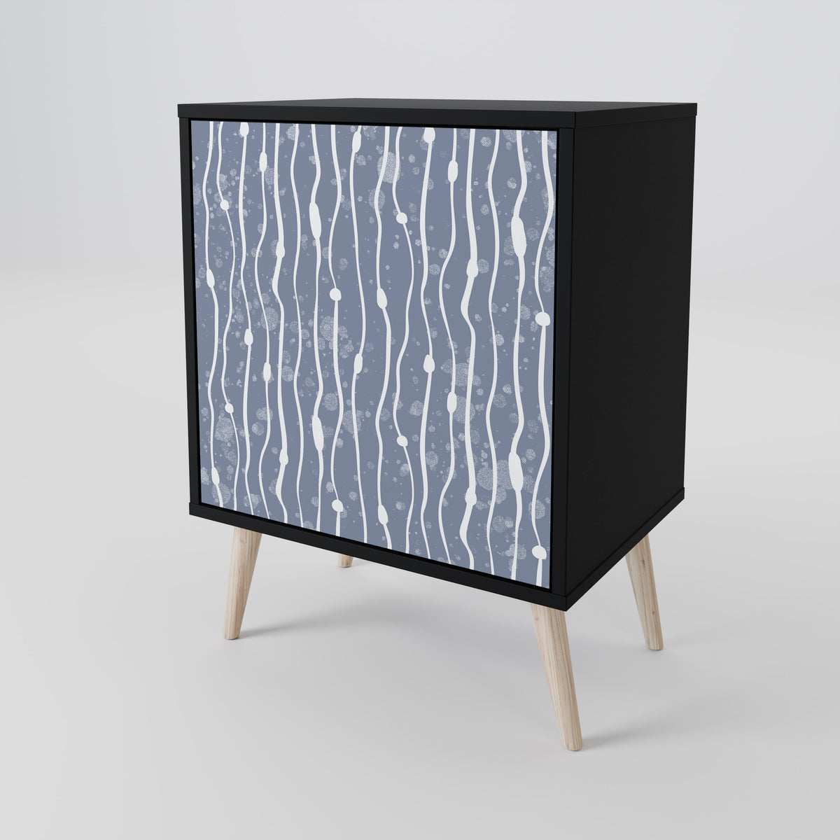 GRAPHITE RAIN Aparador de 1 Porta