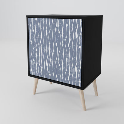 GRAPHITE RAIN Aparador de 1 Porta