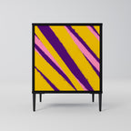 DREAMS COME TRUE Aparador de 1 Porta em Acabamento Preto