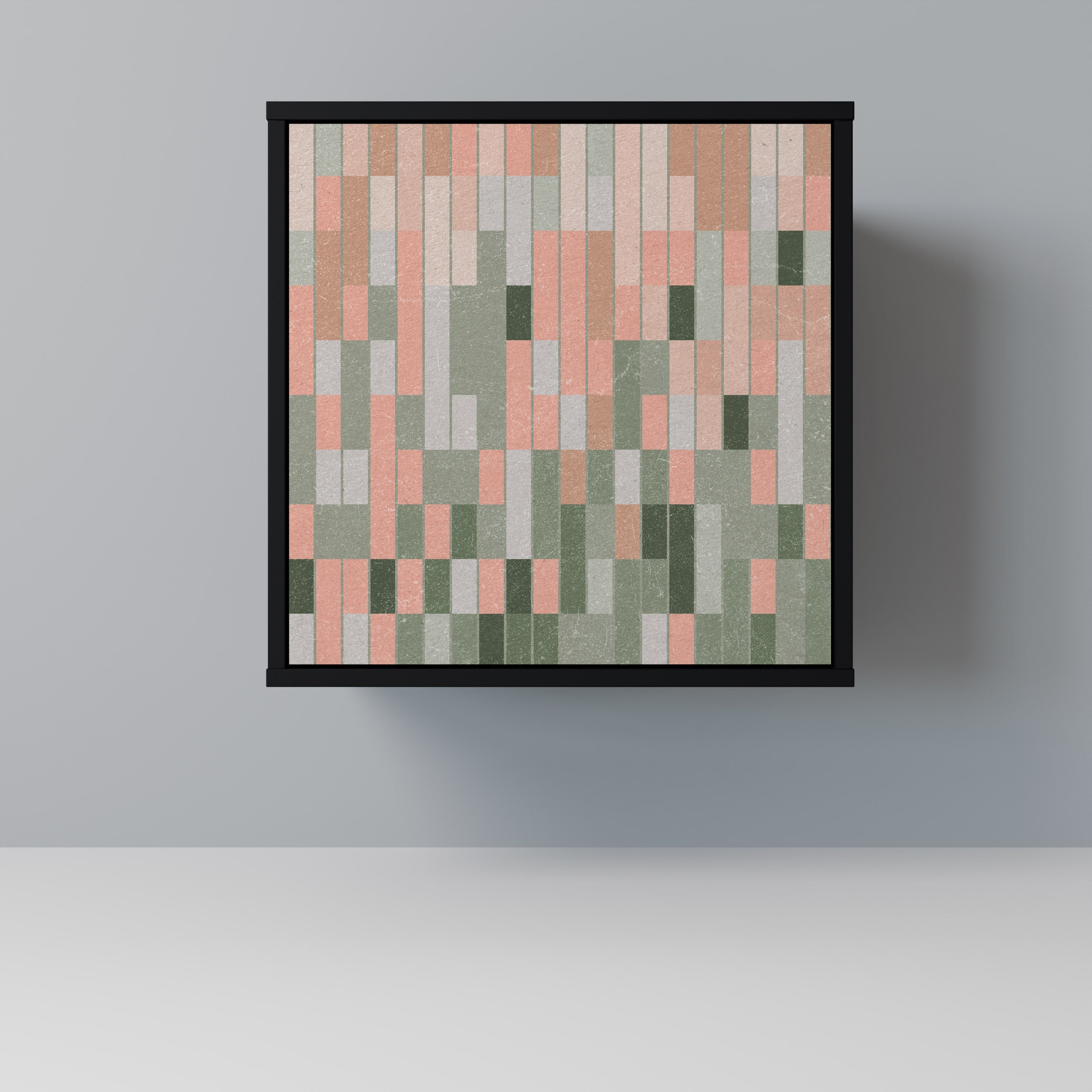 BUILDING THE FUTURE Aparador de 1 Porta em Acabamento Preto