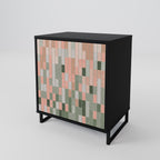 BUILDING THE FUTURE Aparador de 1 Porta em Acabamento Preto