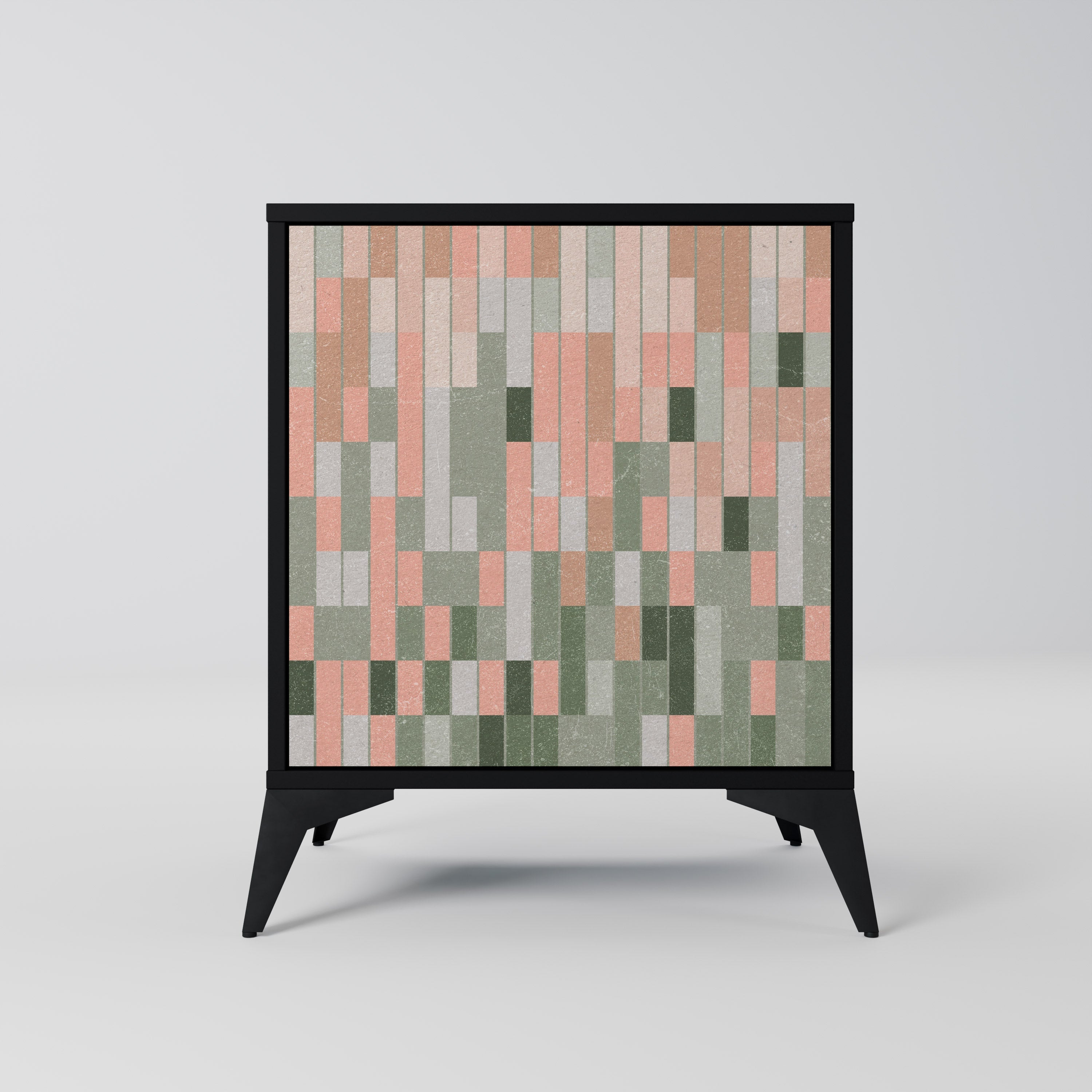 BUILDING THE FUTURE Aparador de 1 Porta em Acabamento Preto