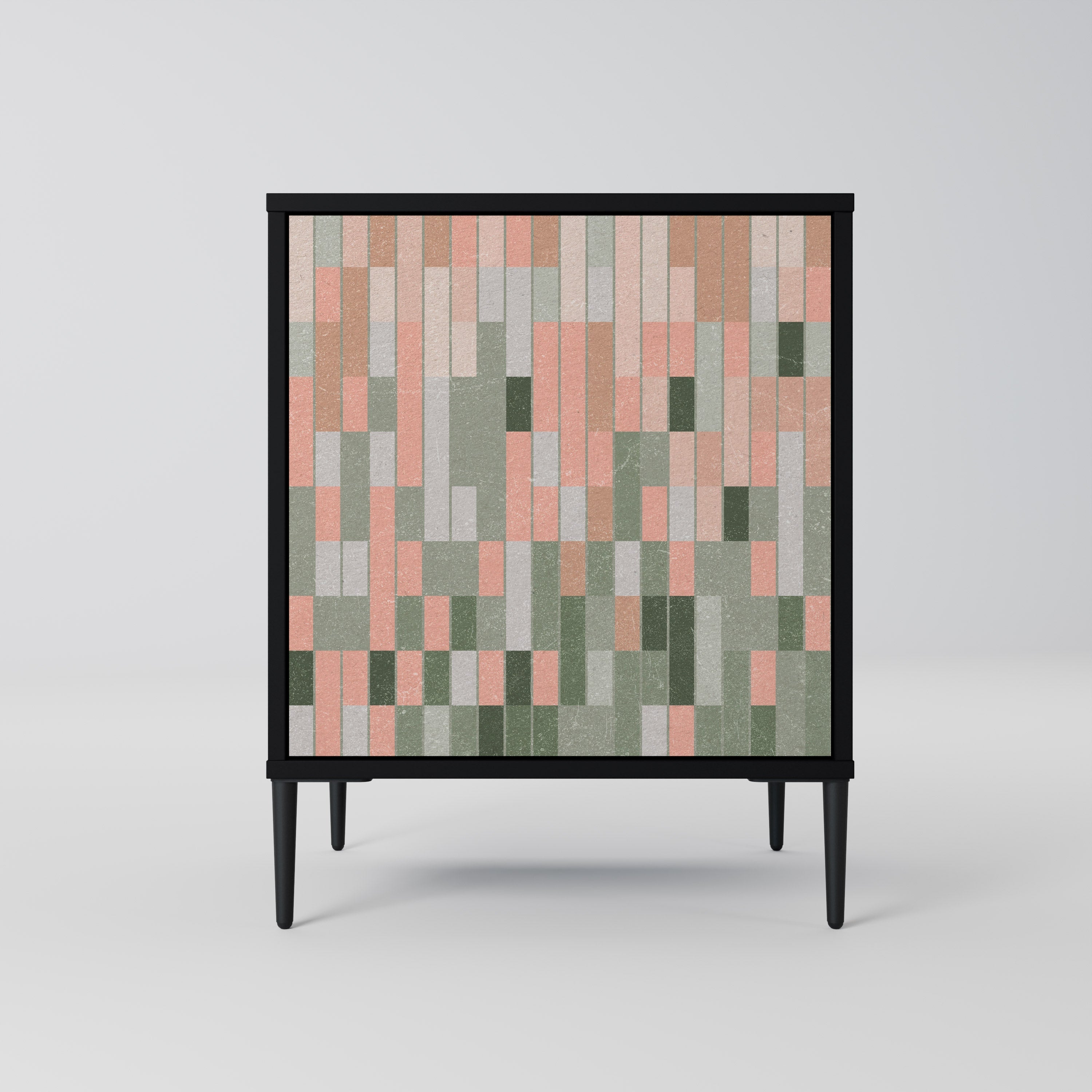 BUILDING THE FUTURE Aparador de 1 Porta em Acabamento Preto