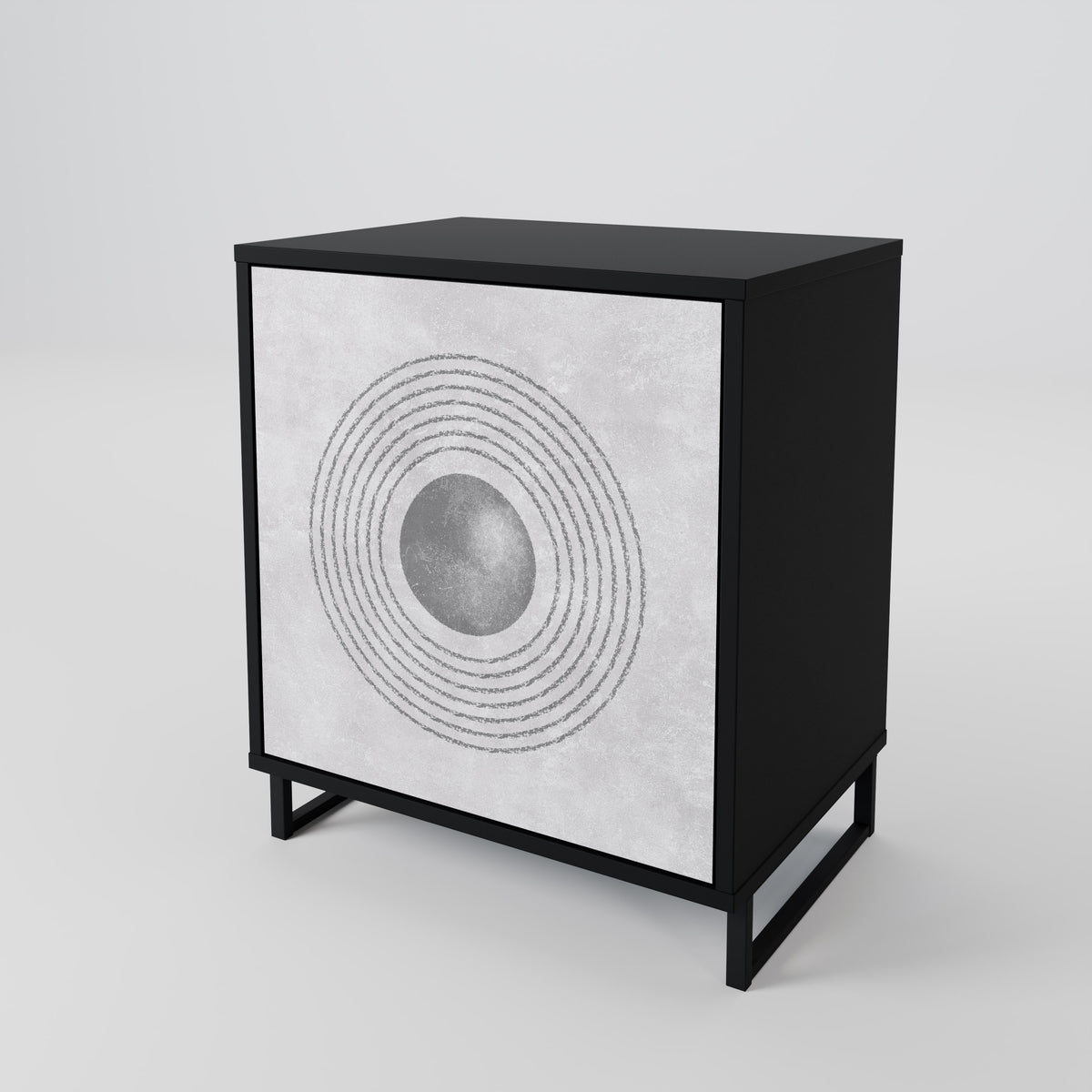 SOLID CIRCLES 1-Door Sideboard