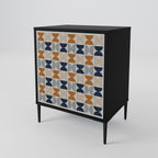 REFLECTION RANGE Aparador de 1 Porta em Acabamento Preto