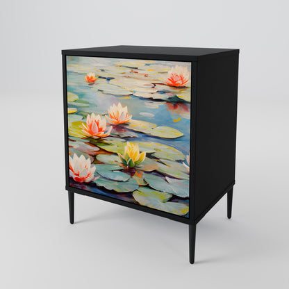 BLOOMING WATERS Aparador de 1 Porta