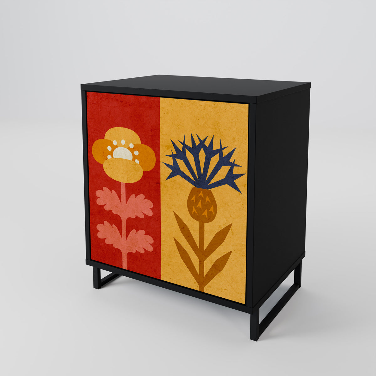 SCANDIC FLOWERET 1-Door Sideboard