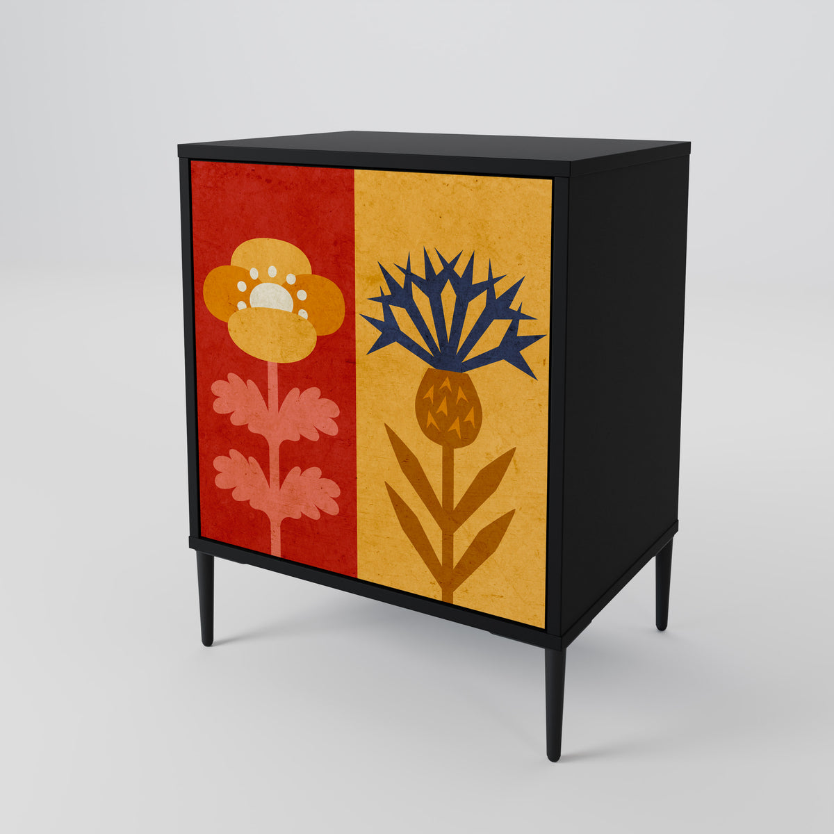 SCANDIC FLOWERET 1-Door Sideboard