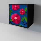 SPRING THOUGHTS Aparador de 1 Porta em Acabamento Preto