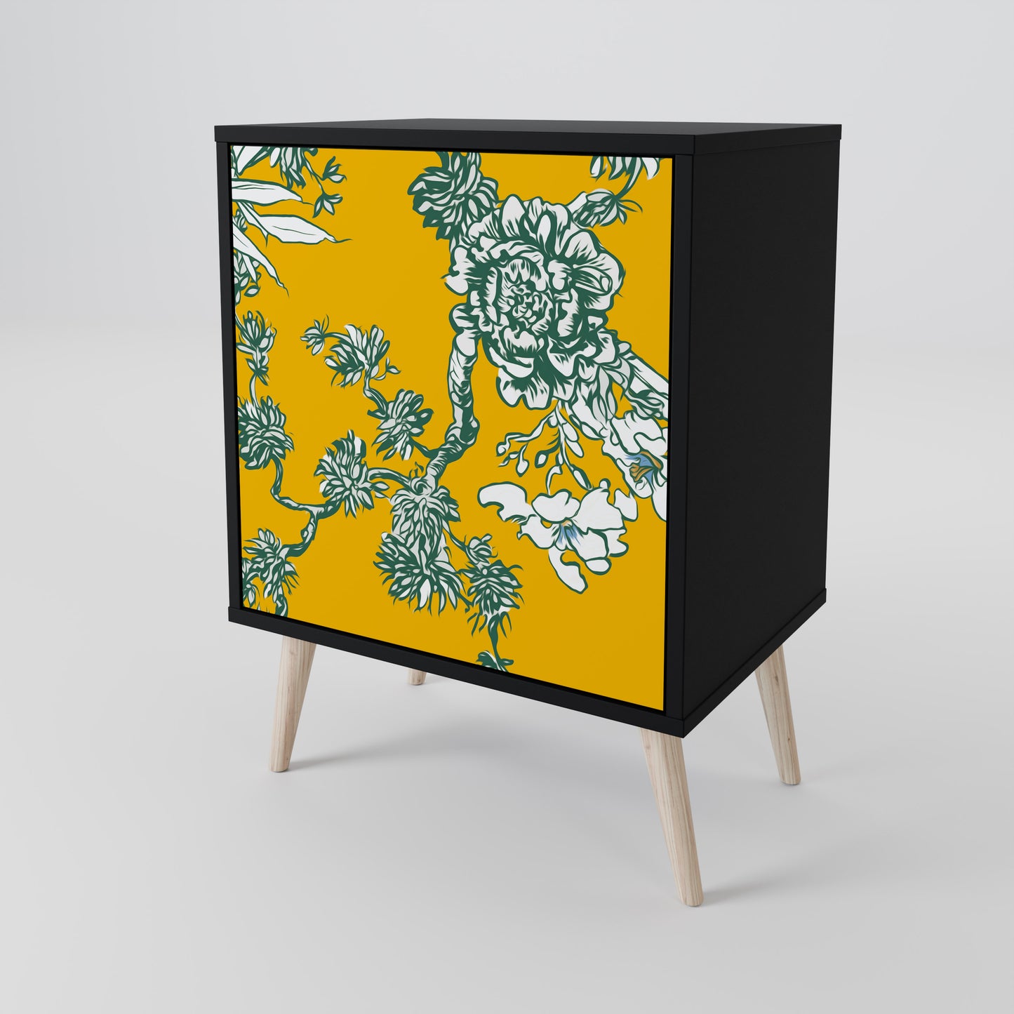 YELLOW CHINOISERIE Aparador de 1 Porta