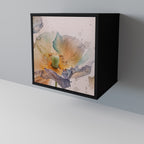 SOFTEN POPPY Aparador de 1 Porta em Acabamento Preto