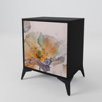 SOFTEN POPPY Aparador de 1 Porta em Acabamento Preto