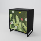 DANDELION AMUSE 1-Door Sideboard in Black Finish
