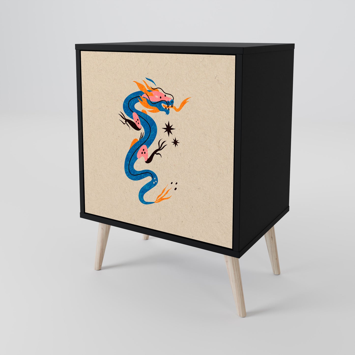 MYTHOLOGICAL CREATURES Aparador de 1 Porta
