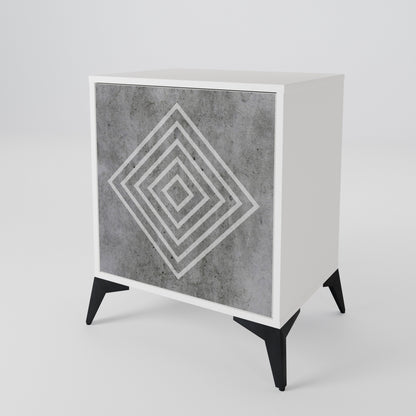 POLYGONAL ARTISTRY 1-Door Sideboard