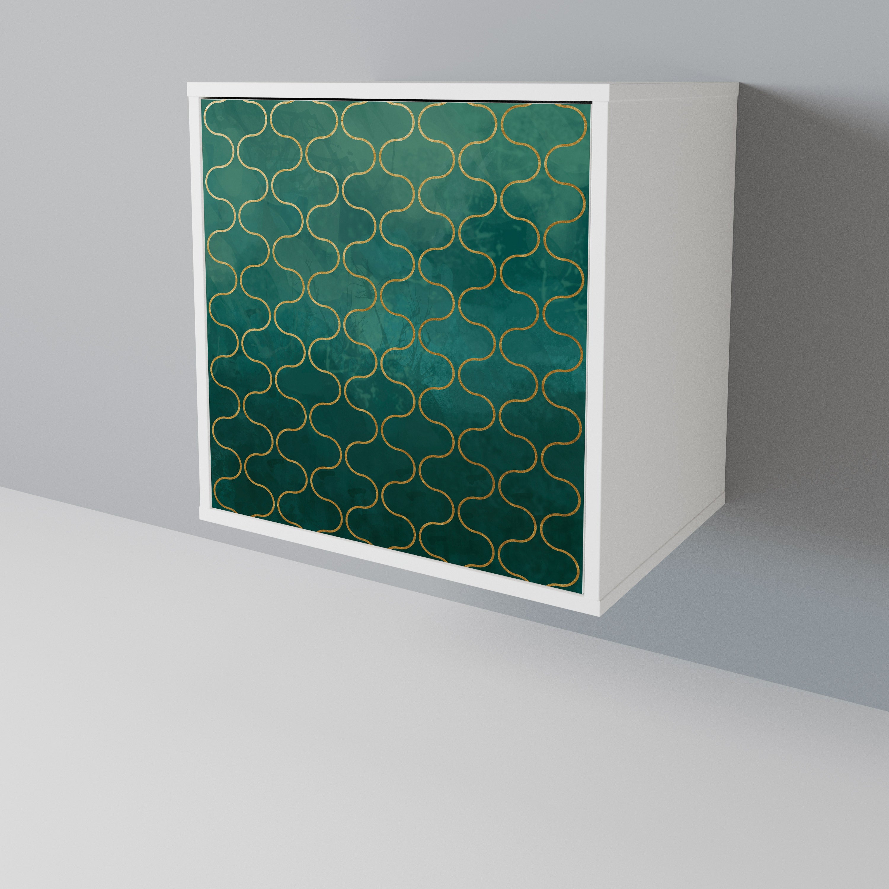 TESSELATED GREENERY Aparador de 1 Porta