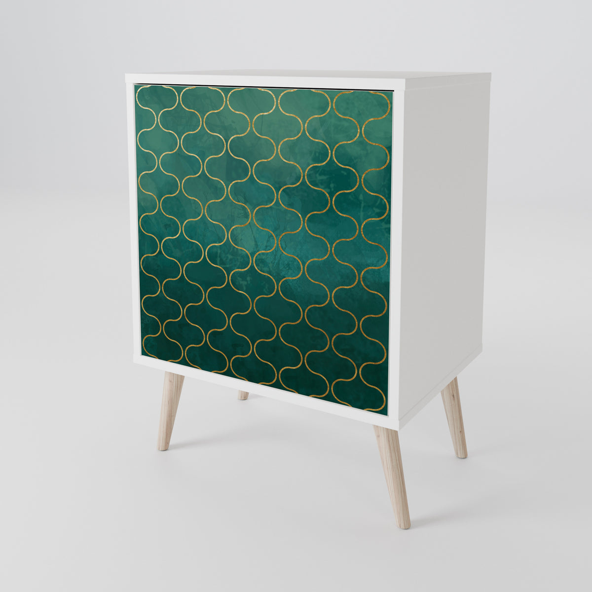 TESSELATED GREENERY Aparador de 1 Porta