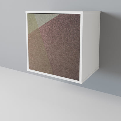 BEIGE GEOMETRY Aparador de 1 Porta