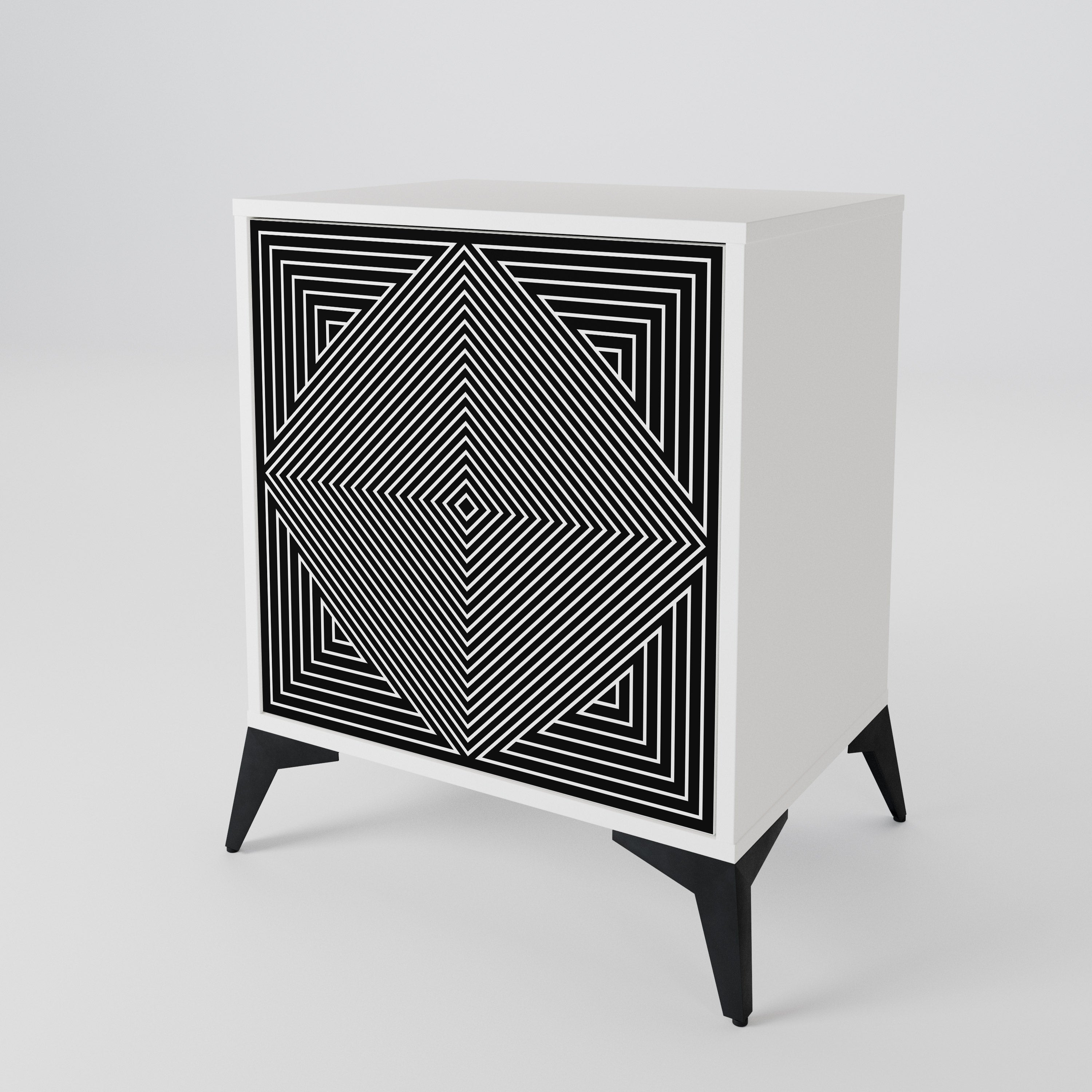 POLYGON ILLUSION Aparador de 1 Porta