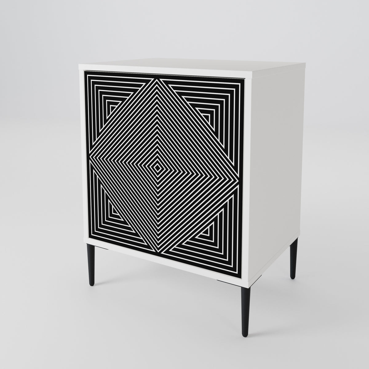 POLYGON ILLUSION Aparador de 1 Porta
