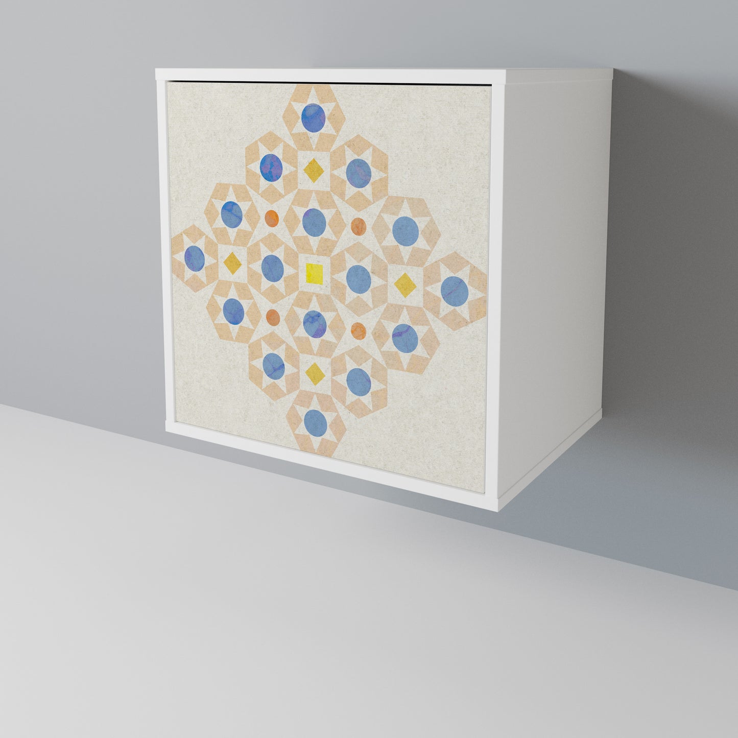 PATTERNED PRISM 1-Door Sideboard