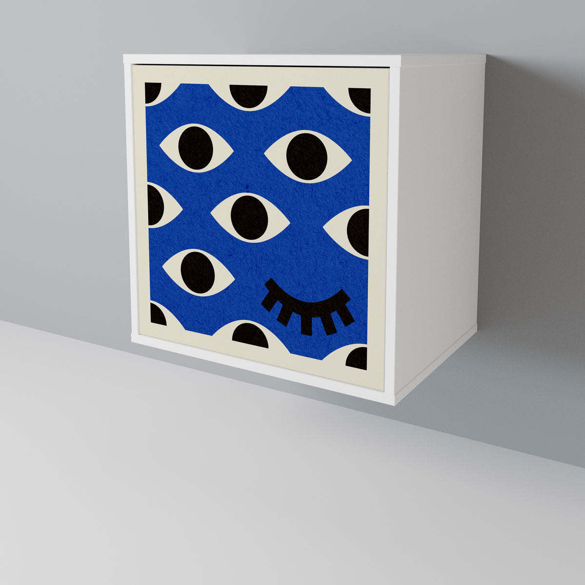 GEOMETRIC EYES Aparador de 1 Porta