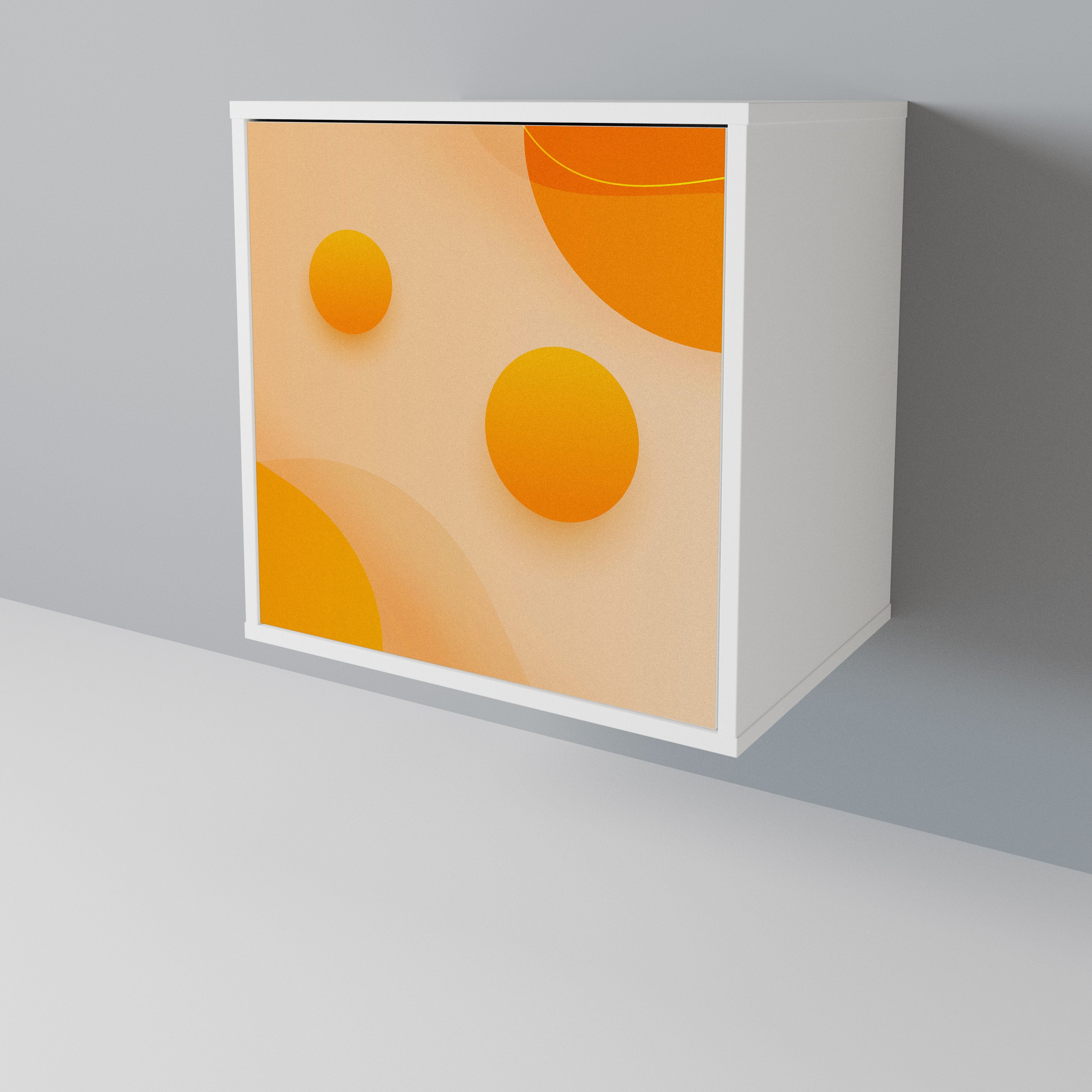 ORANGE ARRANGEMENT 1-Door Sideboard