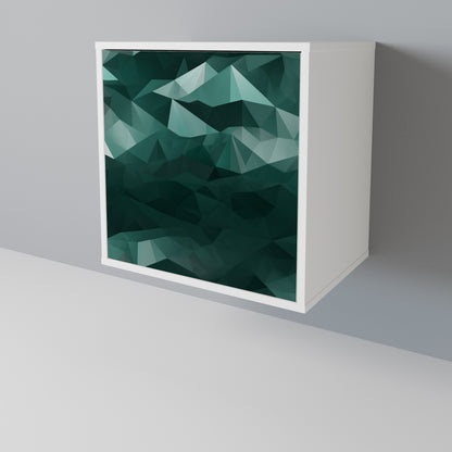 POLYGONAL FLOATING Aparador de 1 Porta