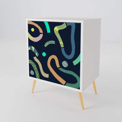 CONTRAST DANCE Aparador de 1 Porta