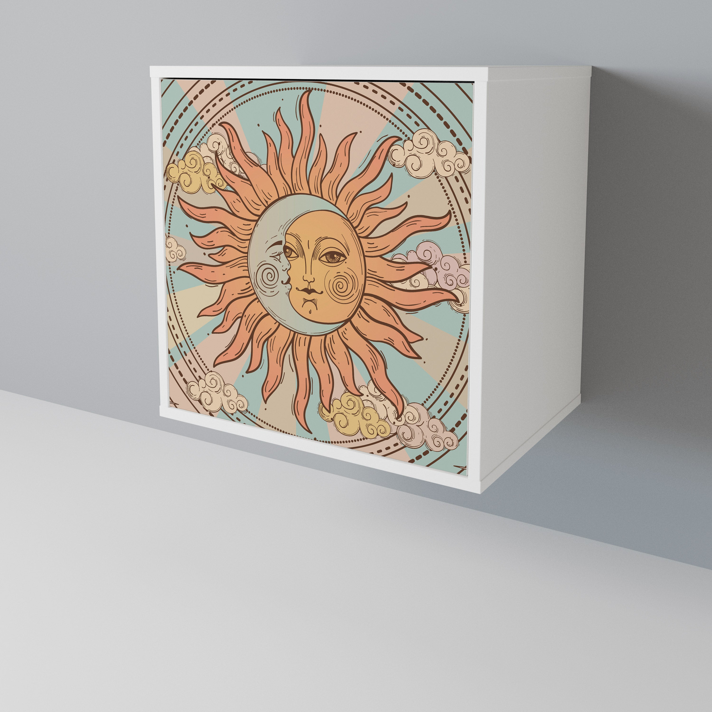 MYSTICAL STRUCTURE 1-Door Sideboard