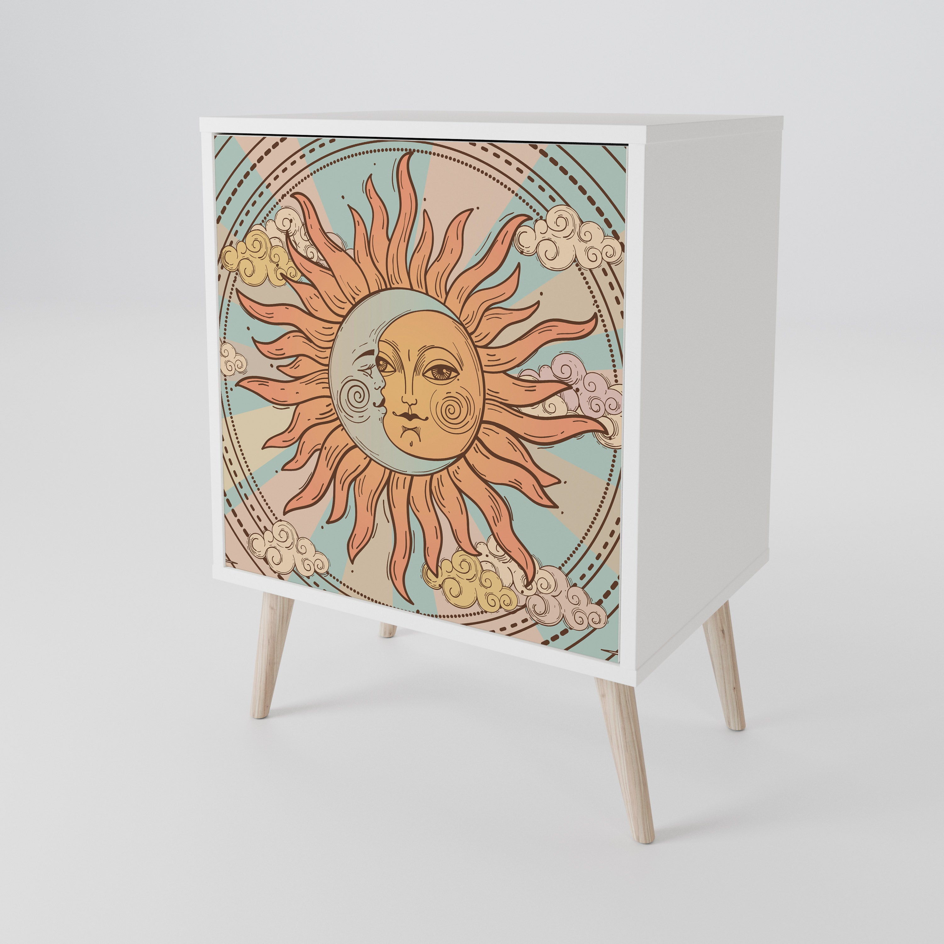 MYSTICAL STRUCTURE 1-Door Sideboard