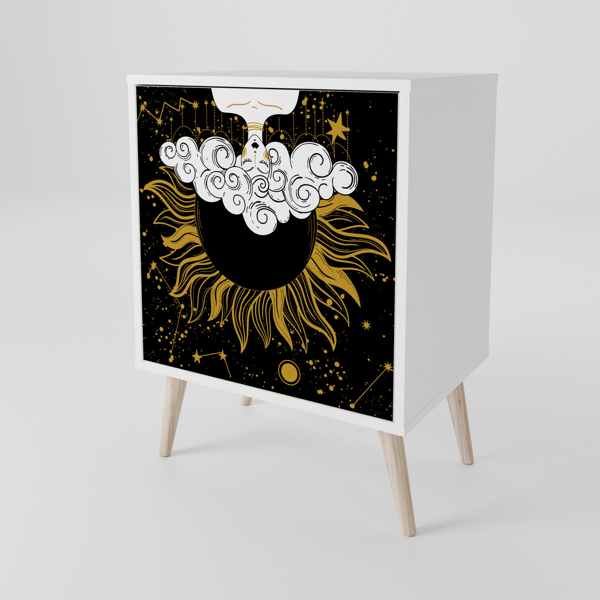 STELLAR CONSTELLATIONS Aparador de 1 Porta