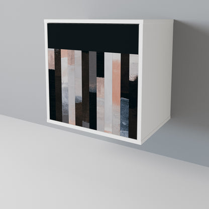 COLLAGE OF RECTANGLES Aparador de 1 Porta