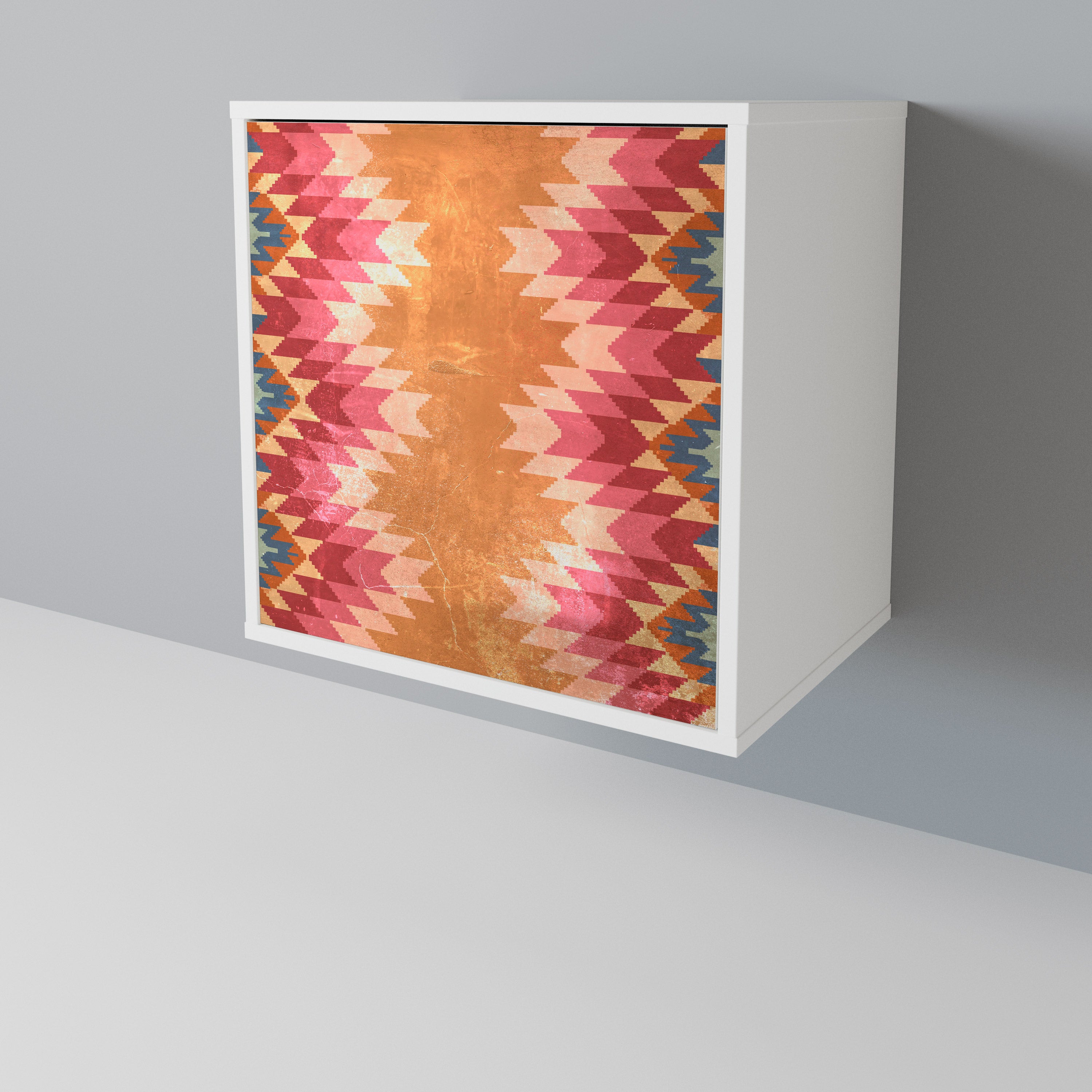 INDIAN FOLK 1-Door Sideboard