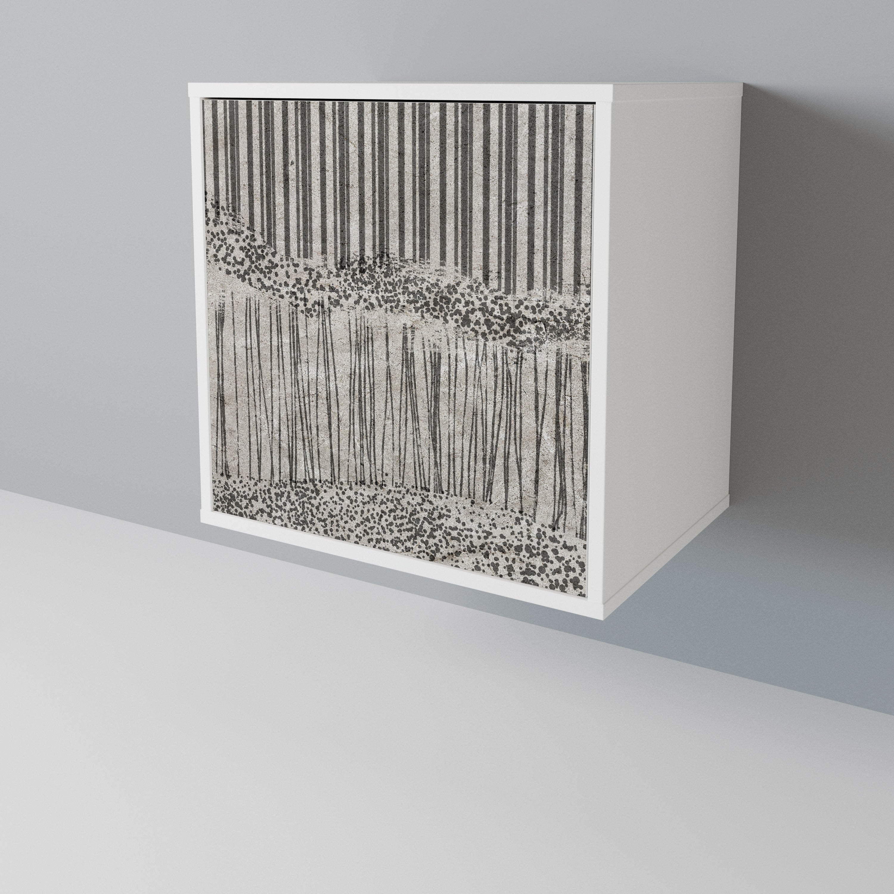 GRAIN LINES 1-Door Sideboard