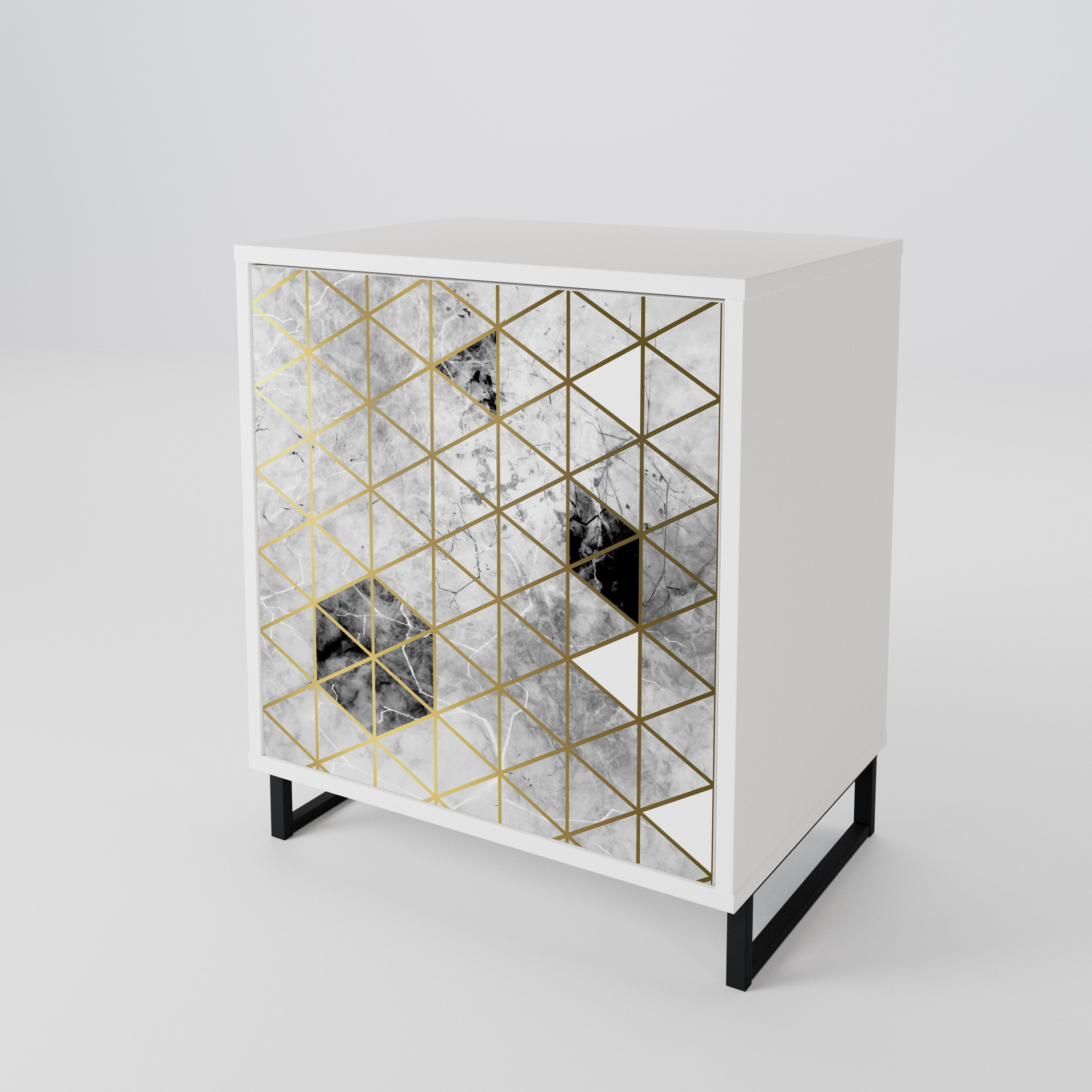 ASHEN ARIA 1-Door Sideboard