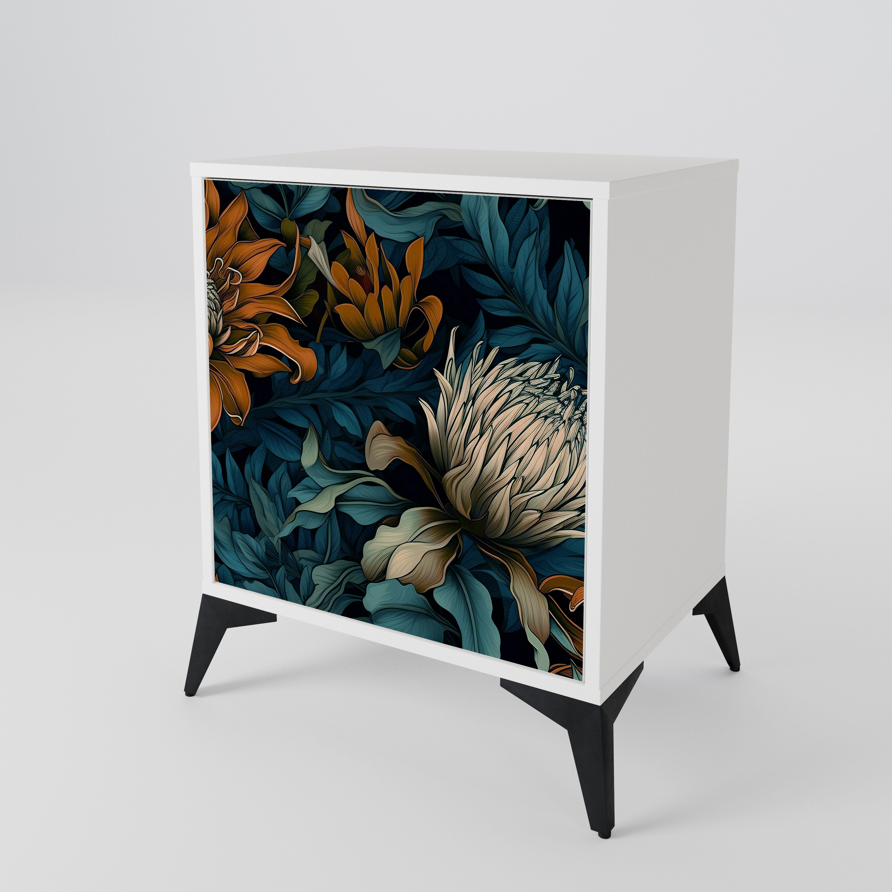 MORNING BLOOM 1-Door Sideboard