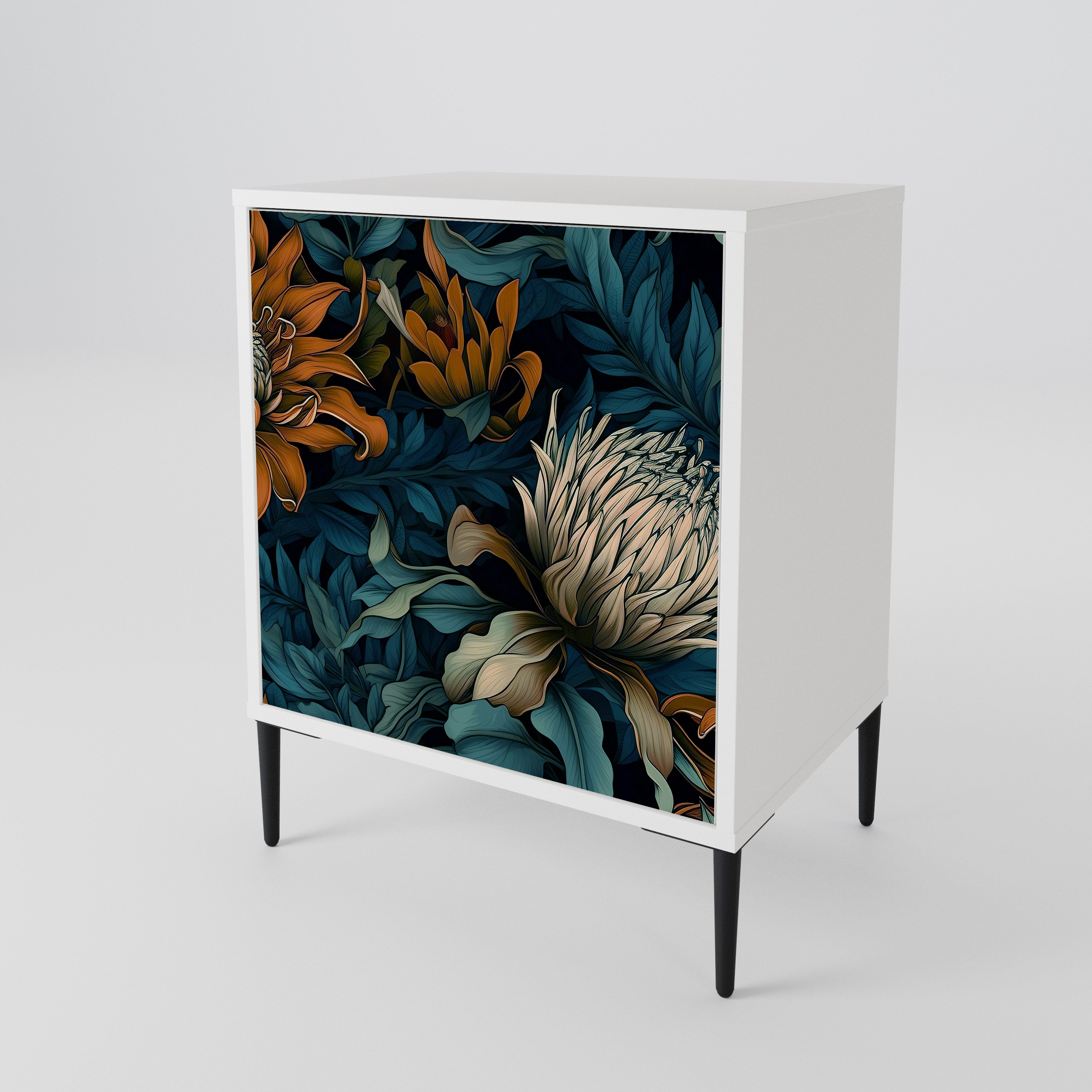 MORNING BLOOM 1-Door Sideboard