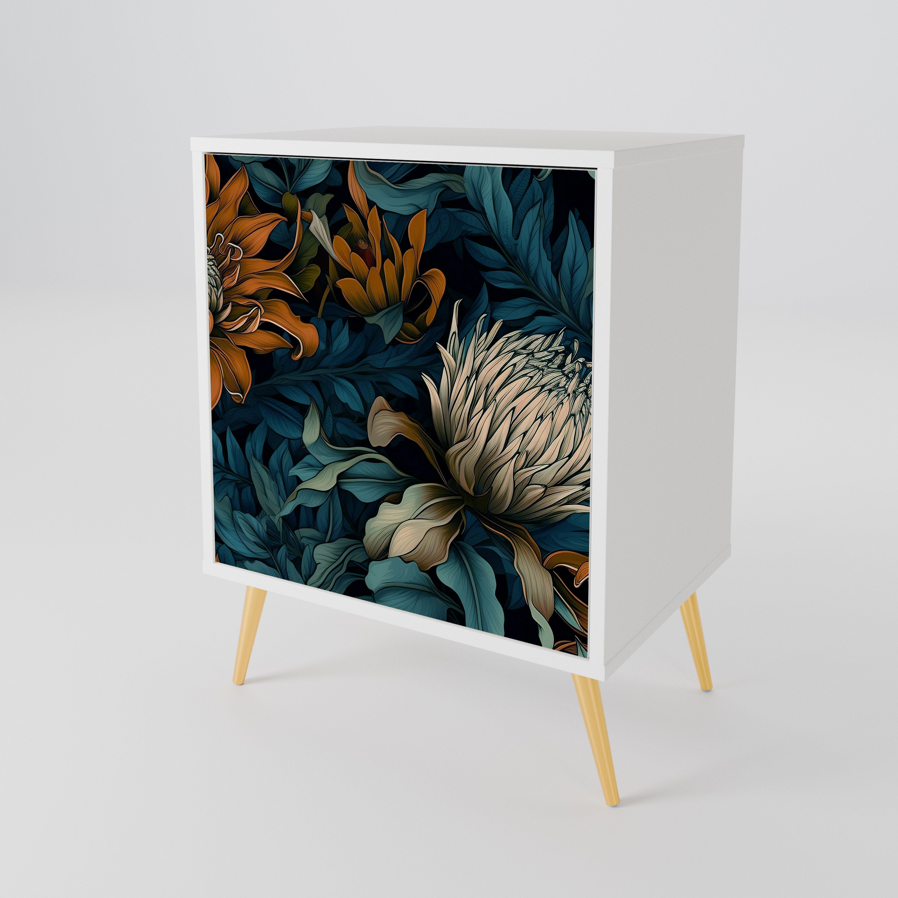 MORNING BLOOM 1-Door Sideboard