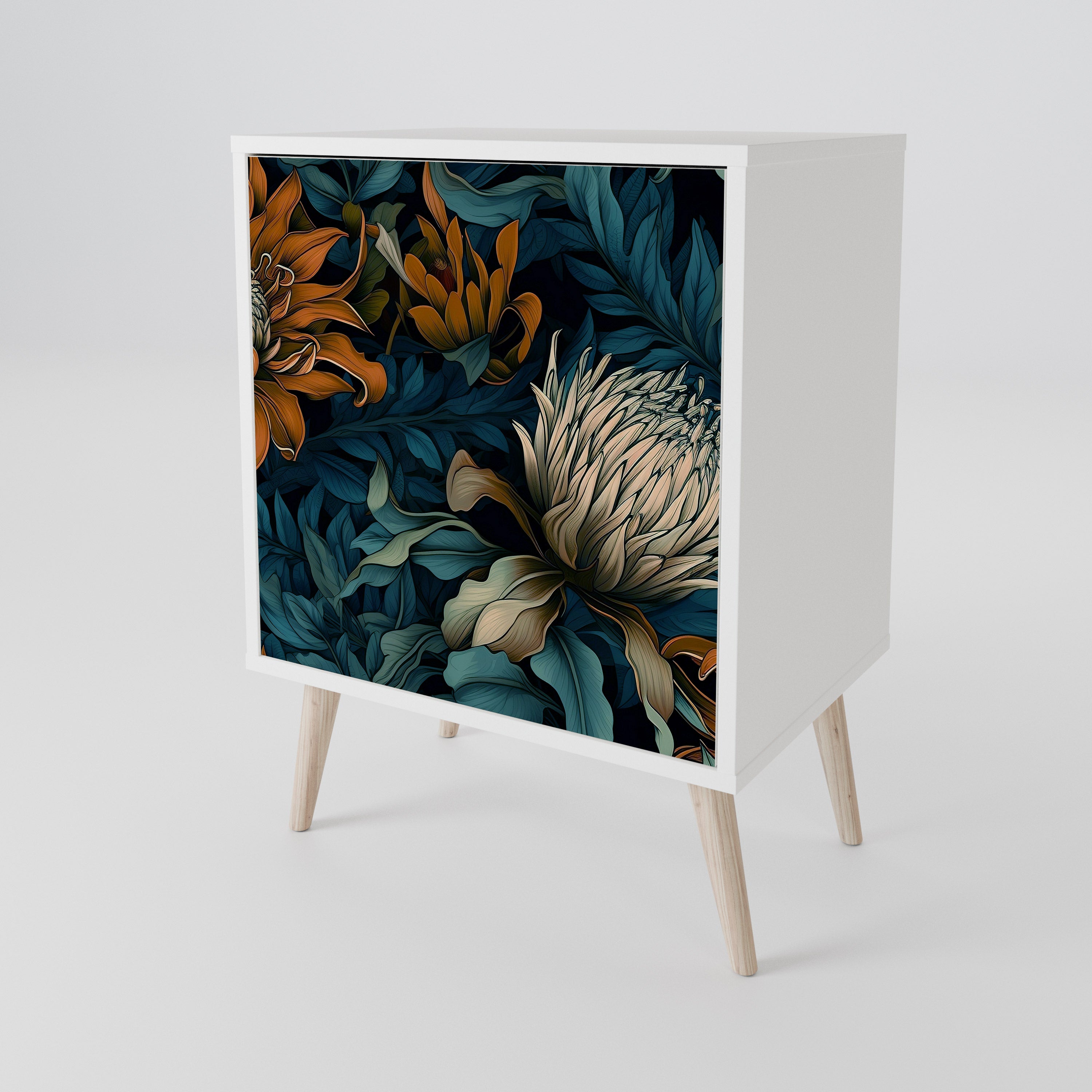 MORNING BLOOM 1-Door Sideboard