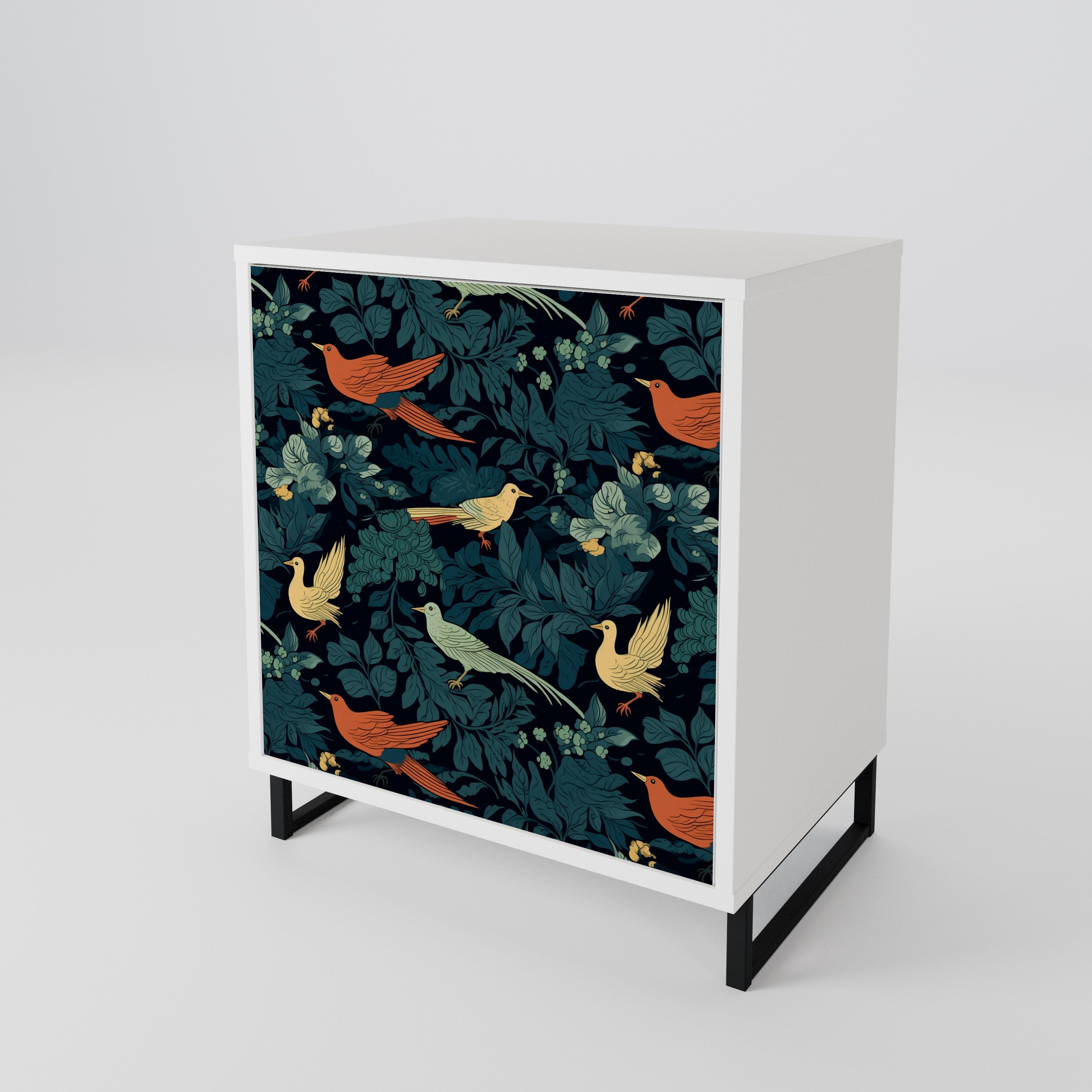 FOWL ORNAMENT Aparador de 1 Porta