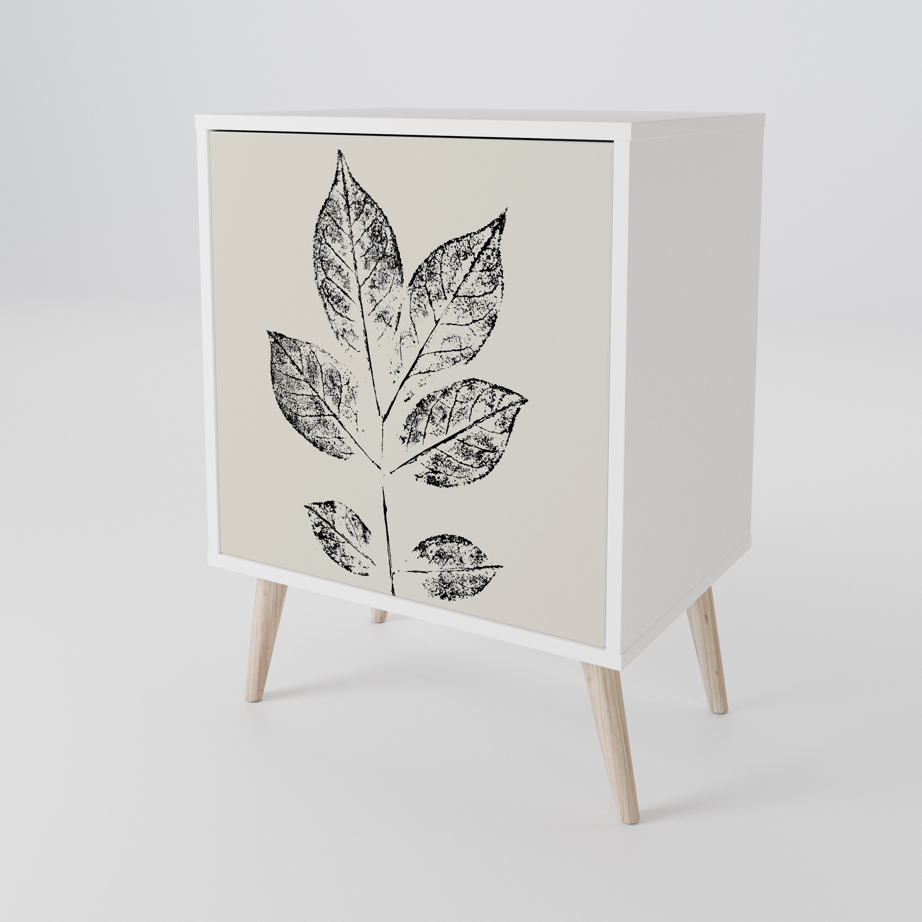 LEAFY STAMPS Aparador de 1 Porta