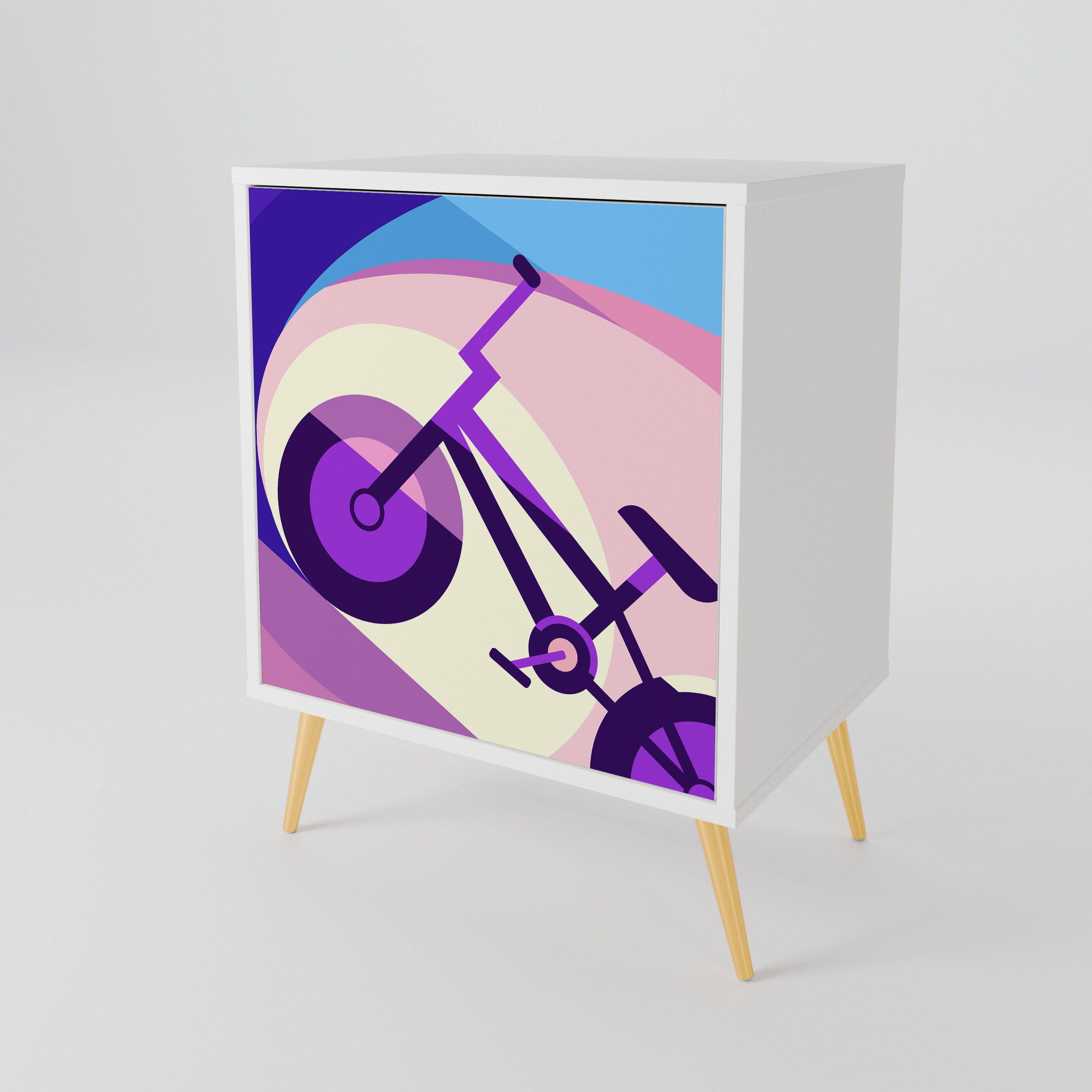 BIKE DREAMS Aparador de 1 Porta