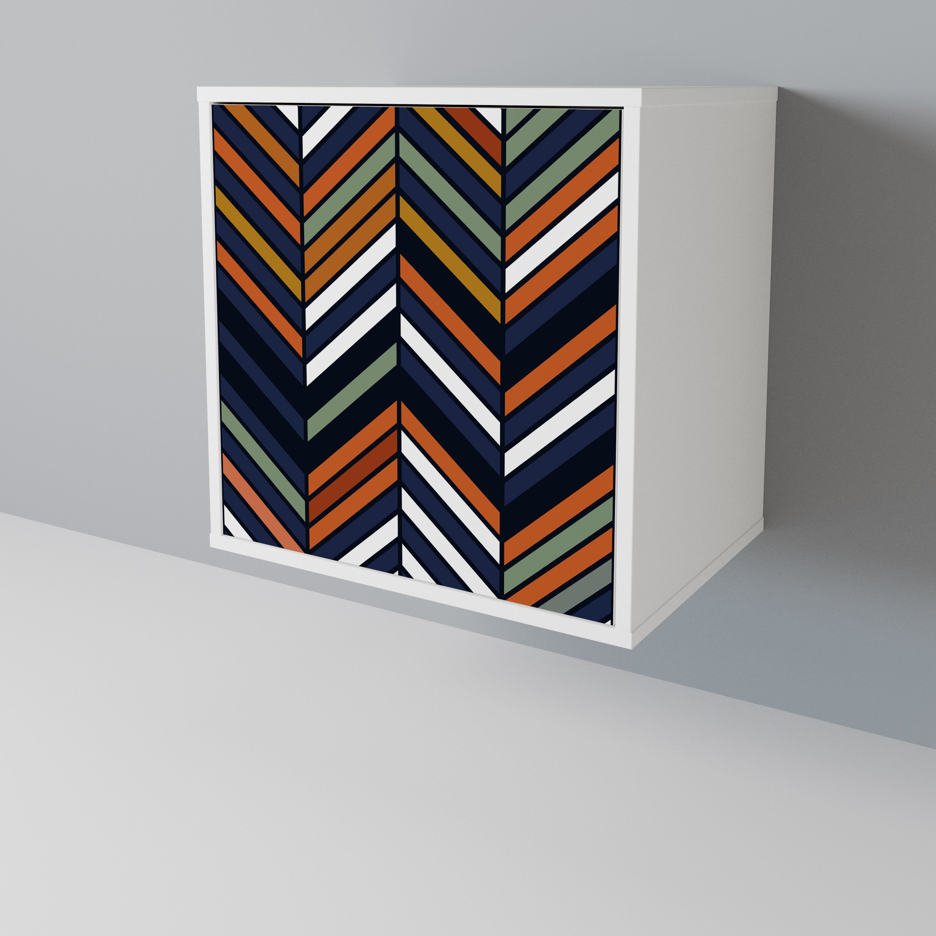 VIBRANT PATCHWORK Aparador de 1 Porta
