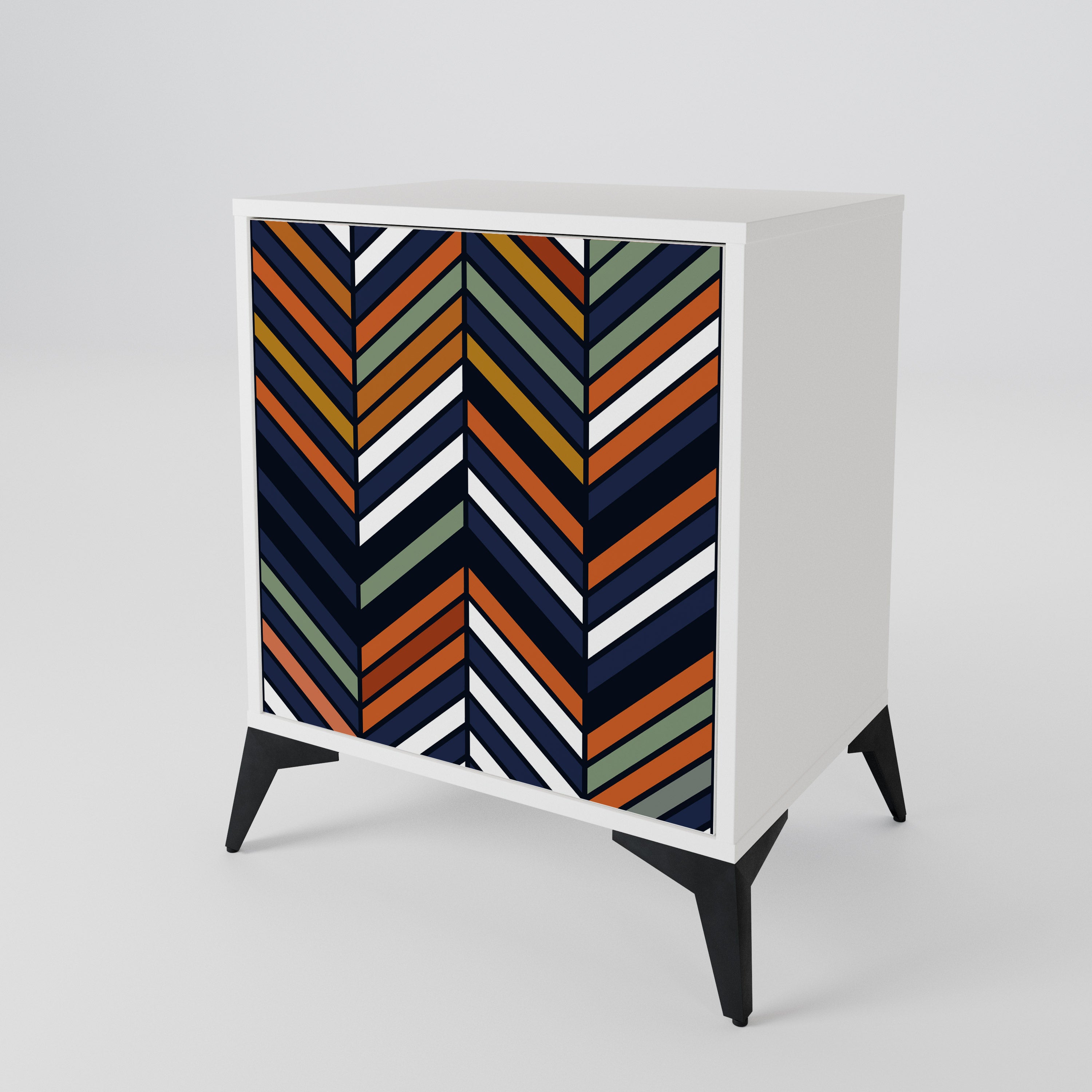 VIBRANT PATCHWORK Aparador de 1 Porta