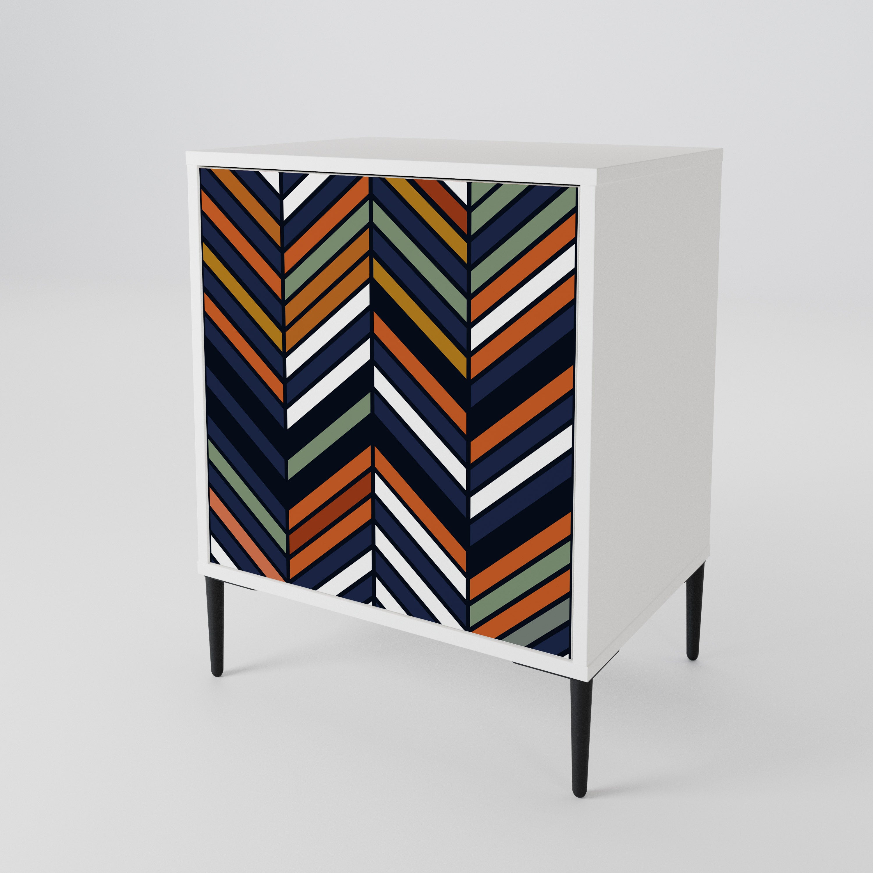VIBRANT PATCHWORK Aparador de 1 Porta